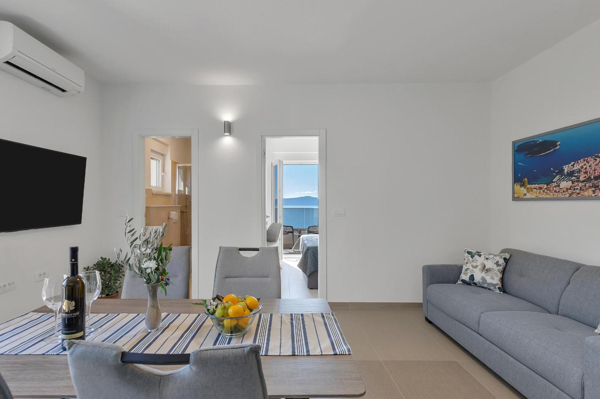 Golden Horizon Retreat Lejlighed Podgora Eksteriør billede