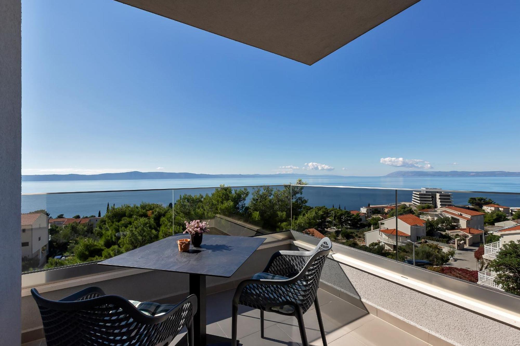 Golden Horizon Retreat Lejlighed Podgora Eksteriør billede