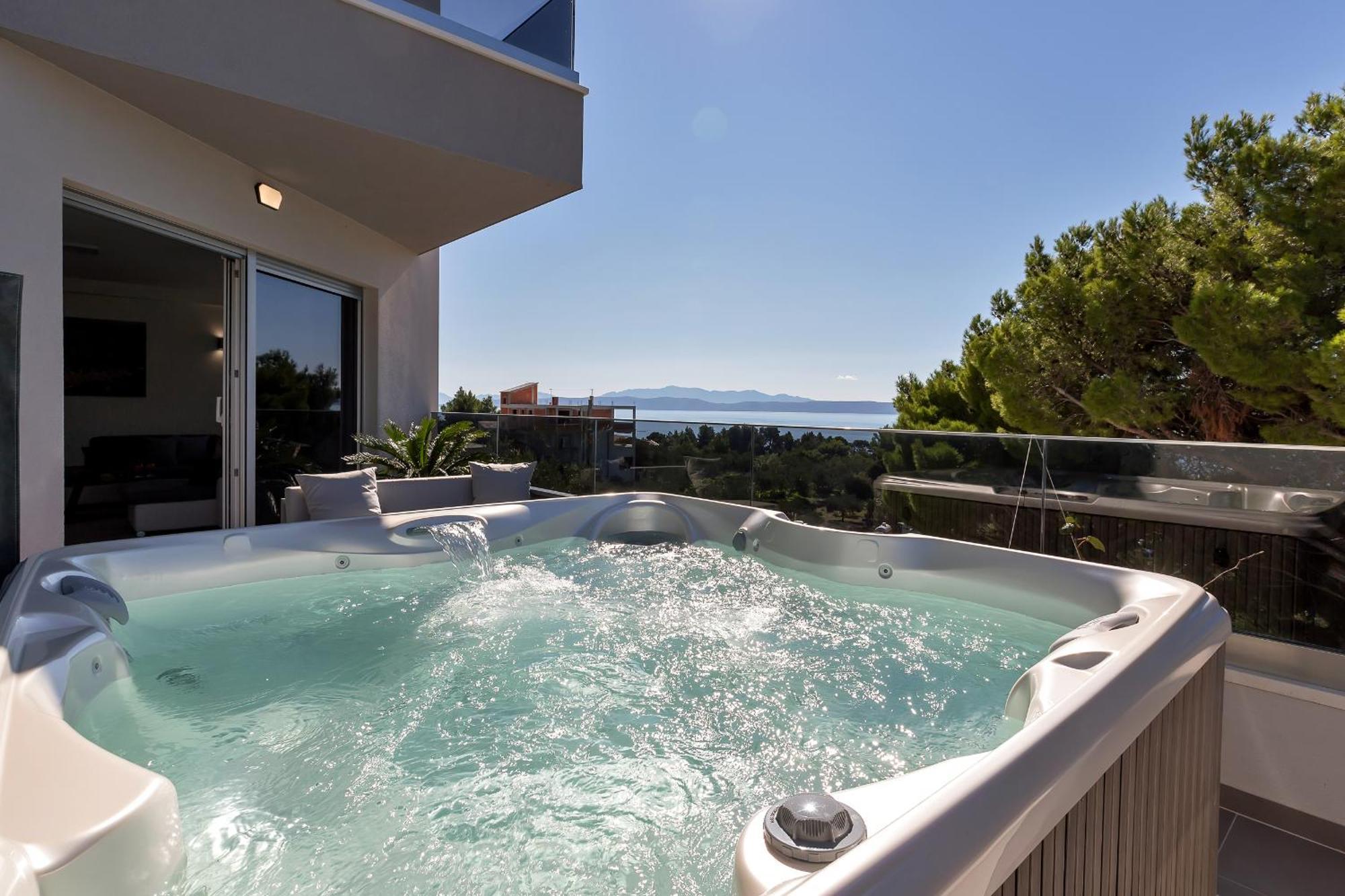 Golden Horizon Retreat Lejlighed Podgora Eksteriør billede
