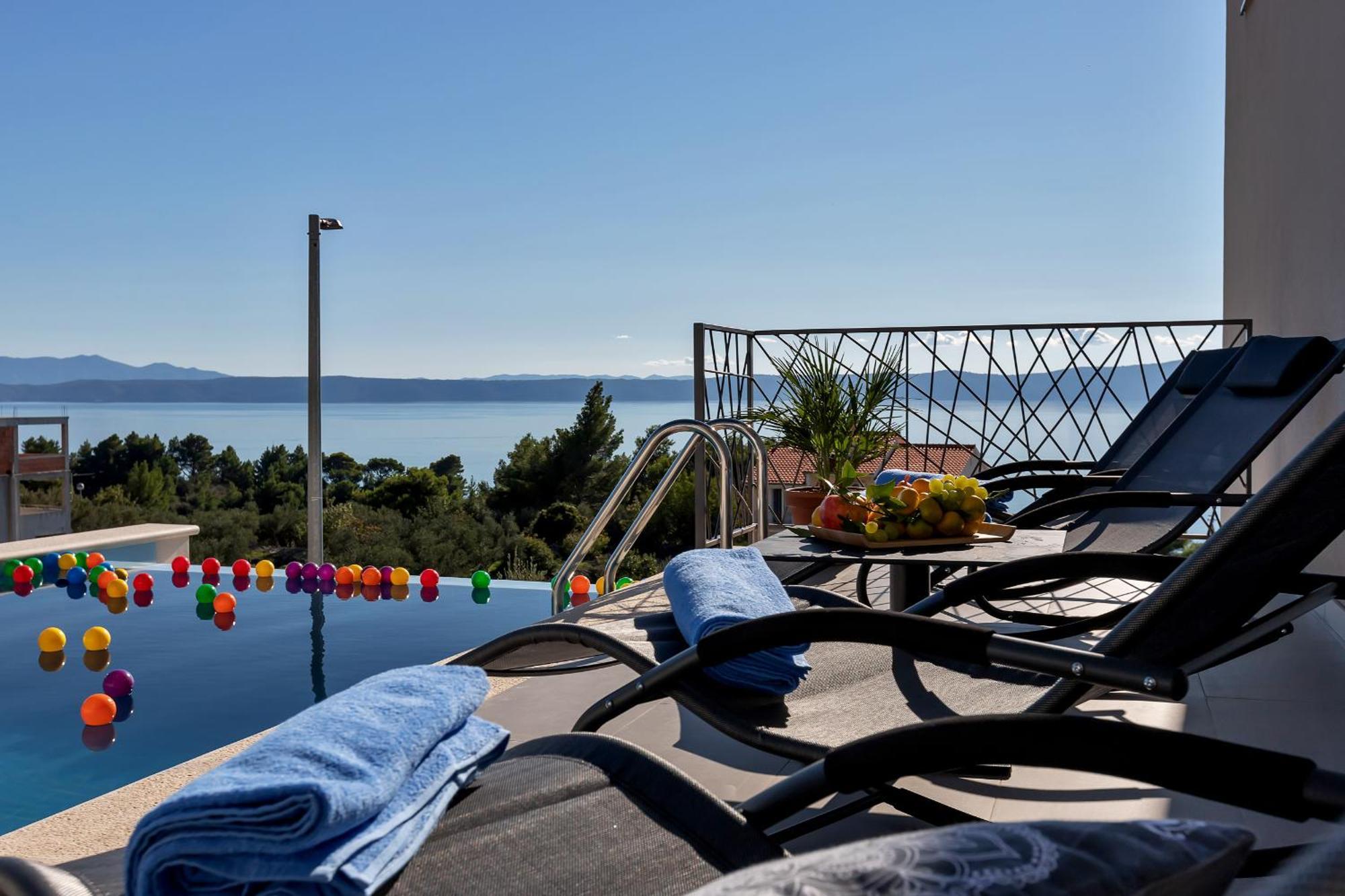 Golden Horizon Retreat Lejlighed Podgora Eksteriør billede