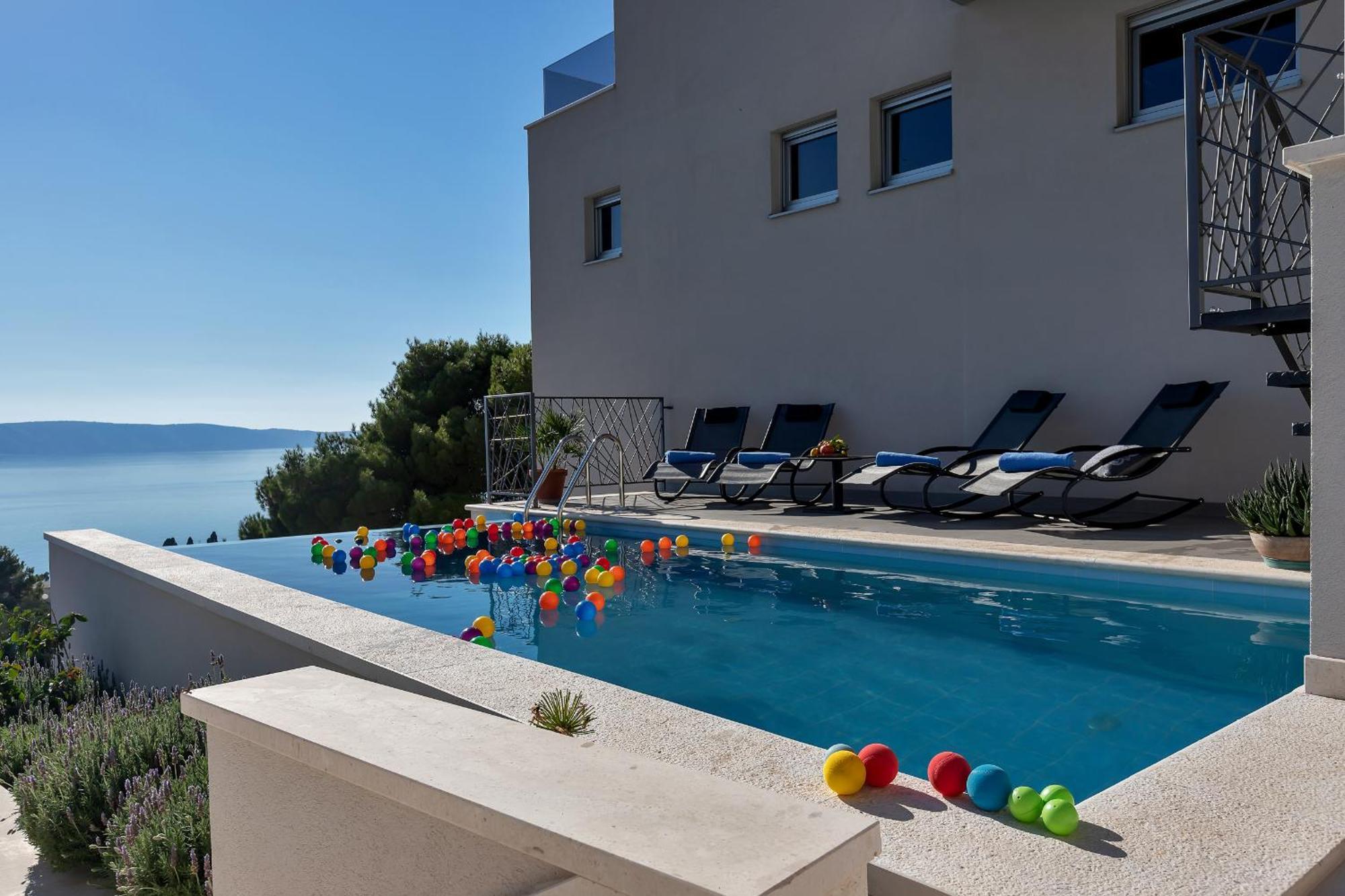 Golden Horizon Retreat Lejlighed Podgora Eksteriør billede